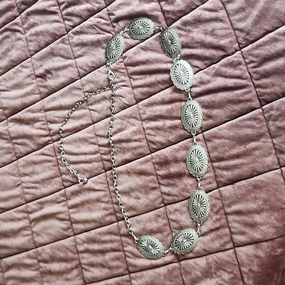 Silver Concha Belt